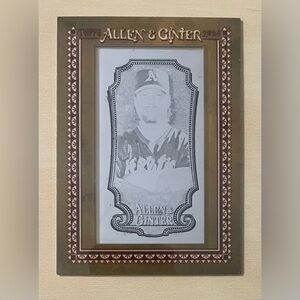THE ONLY ONE MADE!!! 2024 Allen & Ginter Printing Plate, #225 Mark McGwire,